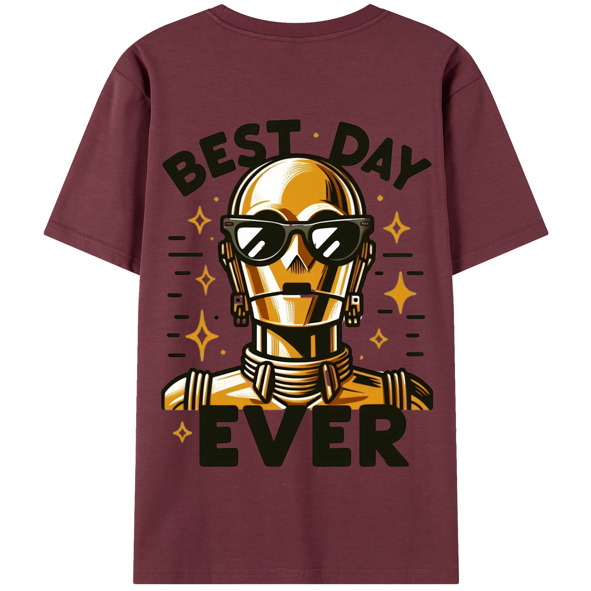 （画像用） スター・ウォーズ Star Wars 綿100％半袖Tシャツ（背面プリント）